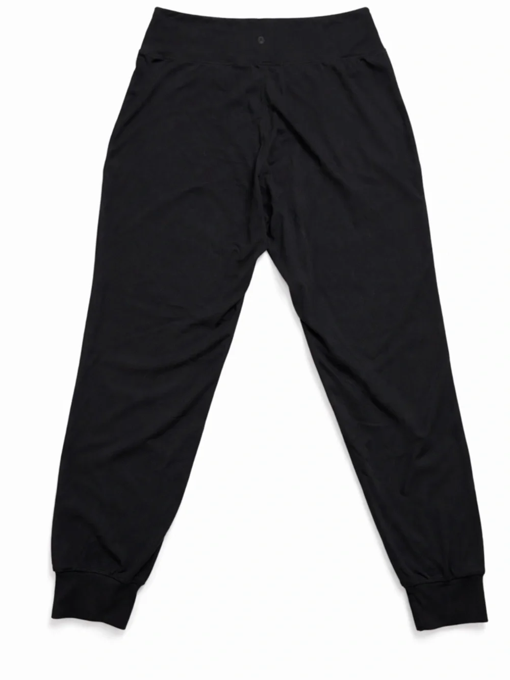 DANSKIN BLACK JOGGERS WOMENS LARGE SOFT STRETCH ATHLEISURE PANTS - Picture 3 of 9